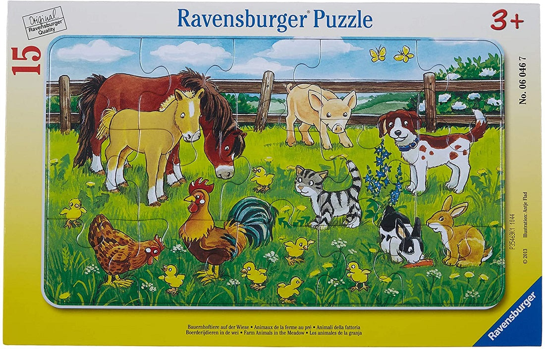RAV puzzle ramkowe 15 Zw.domowe 06046