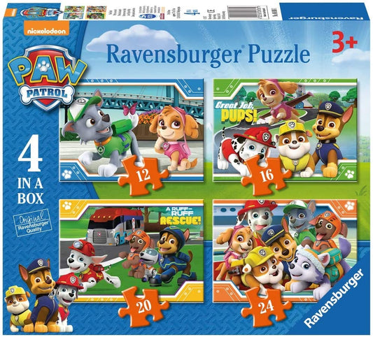 RAV puzzle 4w1 Psi Patrol 12/16/20/24 06936
