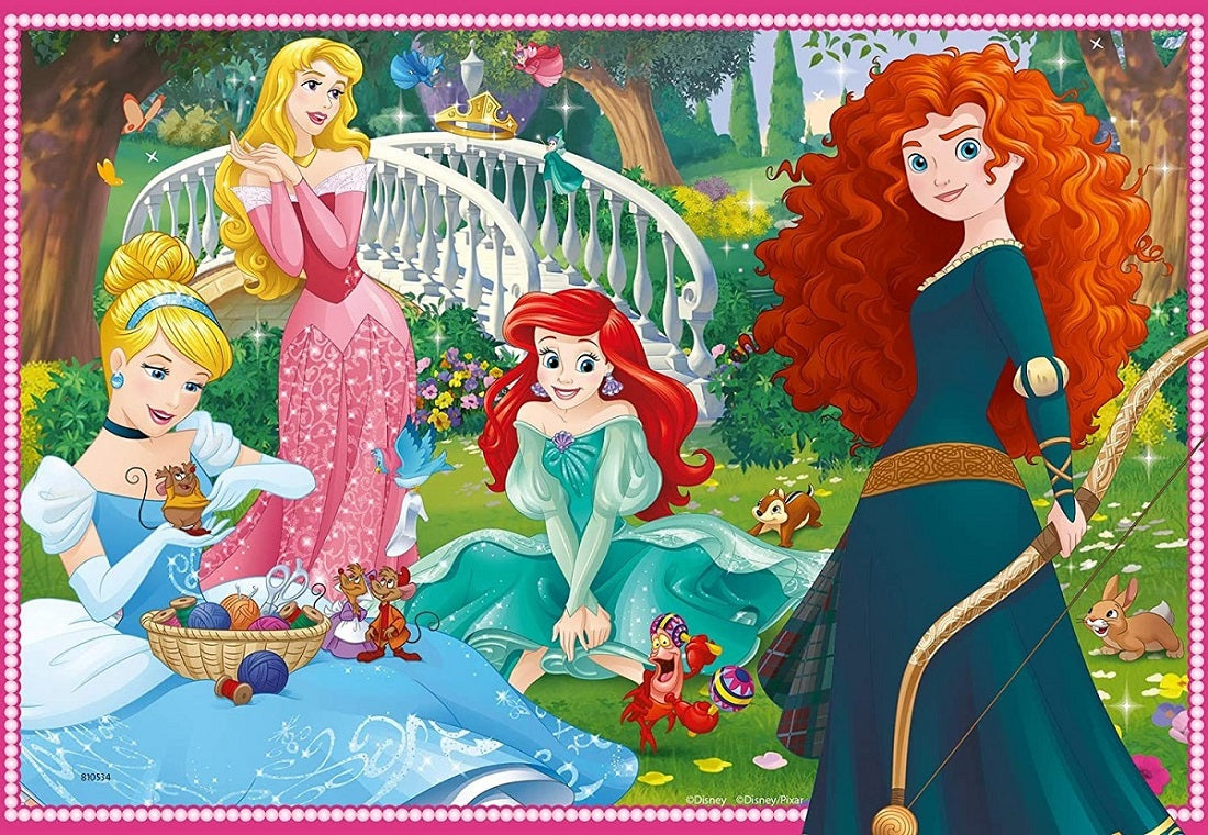 RAV puzzle 2x12 Świat Księżniczek 07620