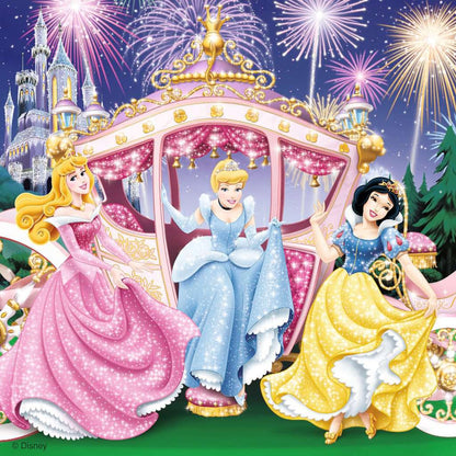 Ravensburger puzzle królewna śnieżka 3x49