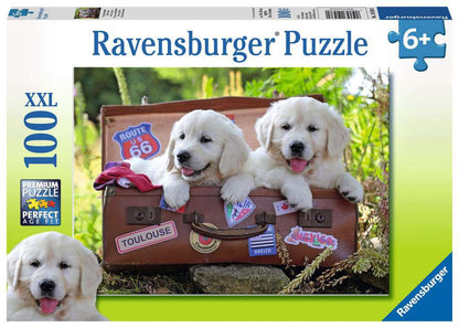 RAV puzzle 100 Szczeniaki w walizce 10538