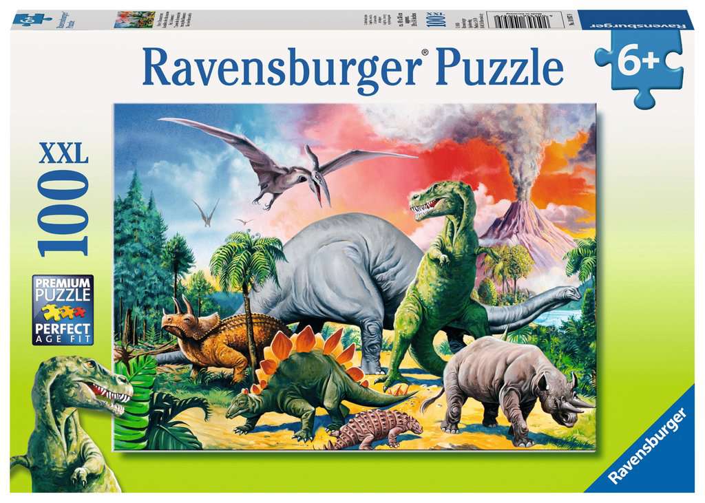 RAV puzzle 100 Dinozaury 10957