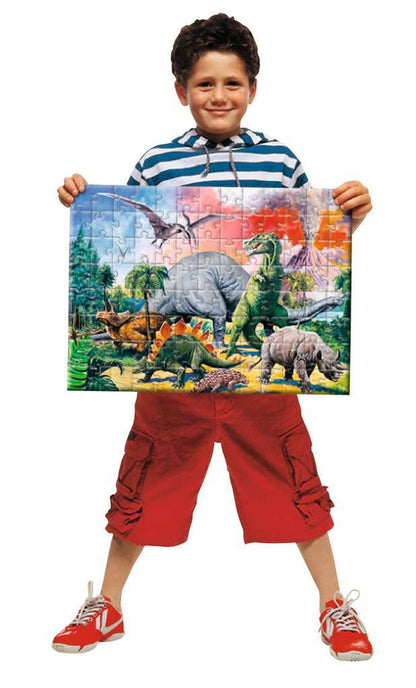 RAV puzzle 100 Dinozaury 10957