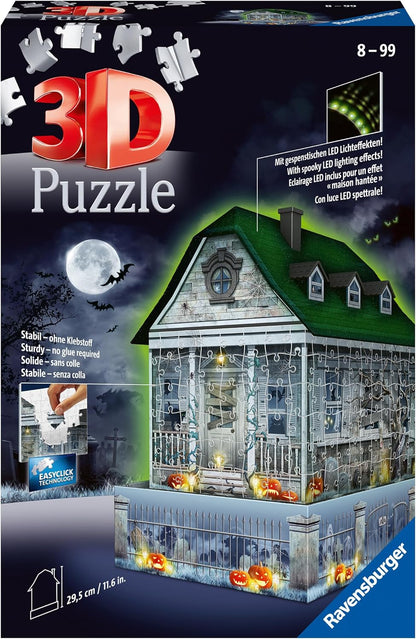 RAV puzzle 3D Nawiedzony dom świecące 11254
