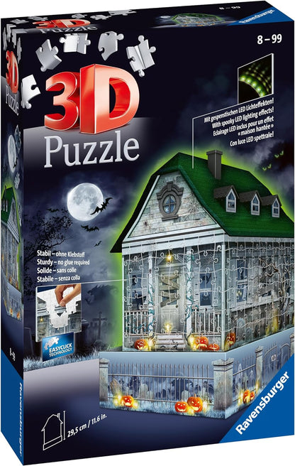 RAV puzzle 3D Nawiedzony dom świecące 11254