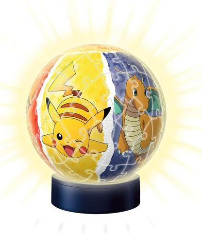 RAV puzzle 3D Kula świecąca 72 Pokemon 11547