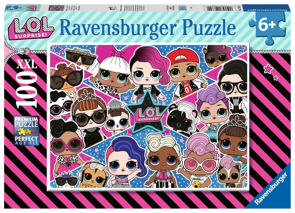 RAVENSBURGER Puzzle 100 L.O.L Surprise 128822 128822