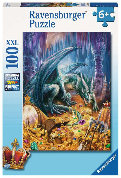 RAV puzzle 100 XXL Smok w jaskini 12940