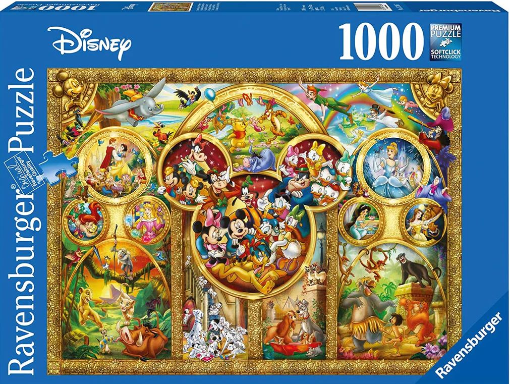 RAV puzzle 1000 Najpięk. motywy Disneya 15266