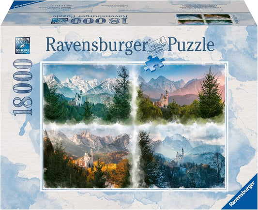 RAV puzzle 18000 Zamek Neuschwanstein 16137