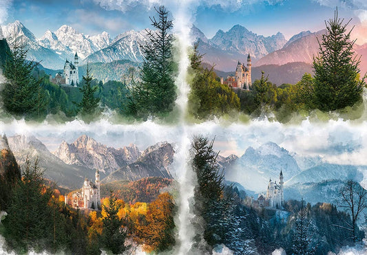 RAV puzzle 18000 Zamek Neuschwanstein 16137