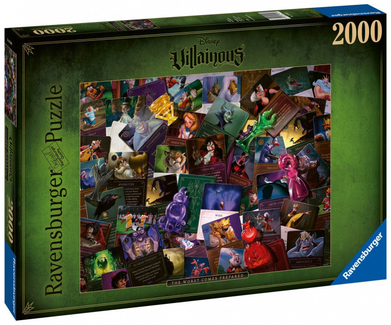RAV puzzle 2000 Disney Czarne charaktery 16506