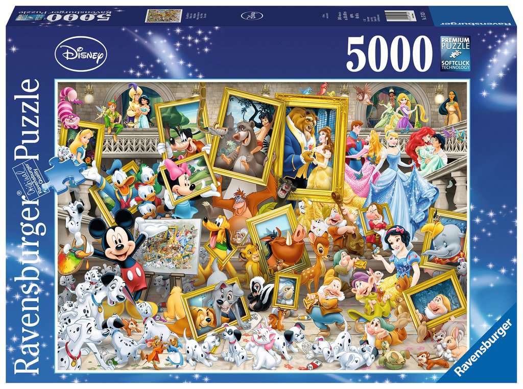 RAV puzzle 5000 Postacie Disney 17432