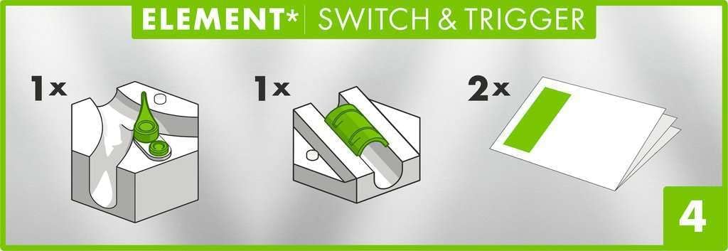 Gravitrax dodatek switch and trigger