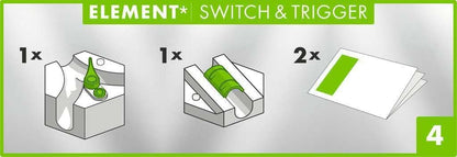 Gravitrax dodatek switch and trigger