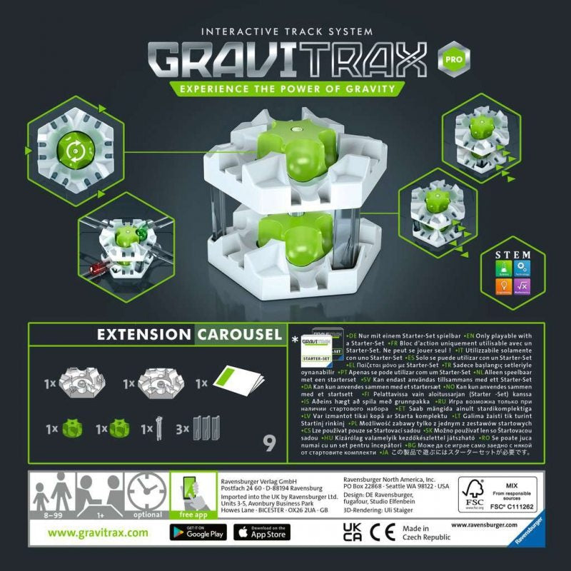 RAV Gravitrax Pro dodatek Karuzela 27275