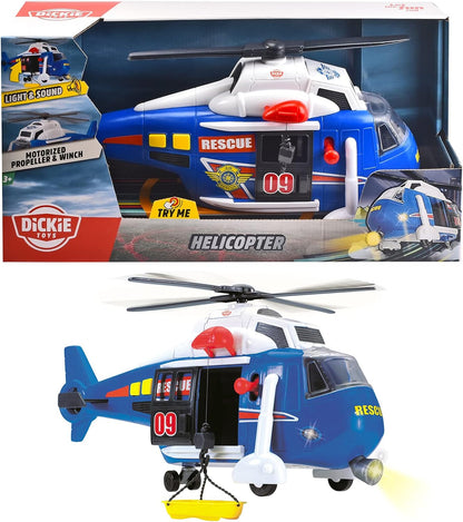 Dickie helikopter niebieski z funkc 330-8356
