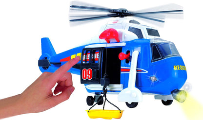 Dickie helikopter niebieski z funkc 330-8356