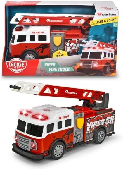 Dickie Viper wóz strażacki 27,5cm św/dźw 371-4019
