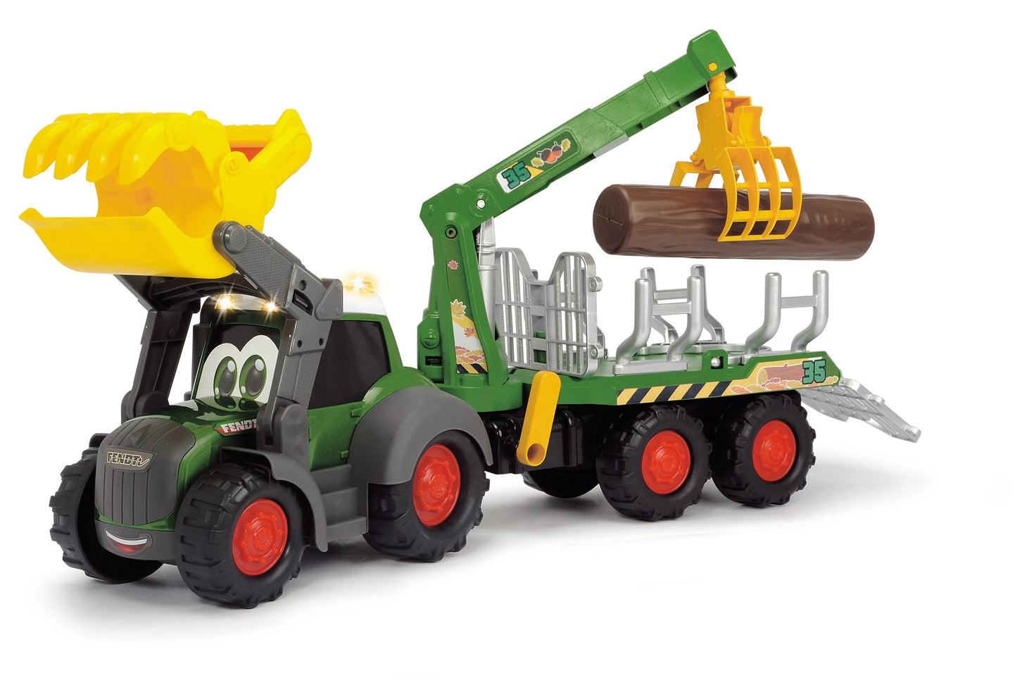 ABC Fendt Forester traktor 65cm św/dźw 411-9001