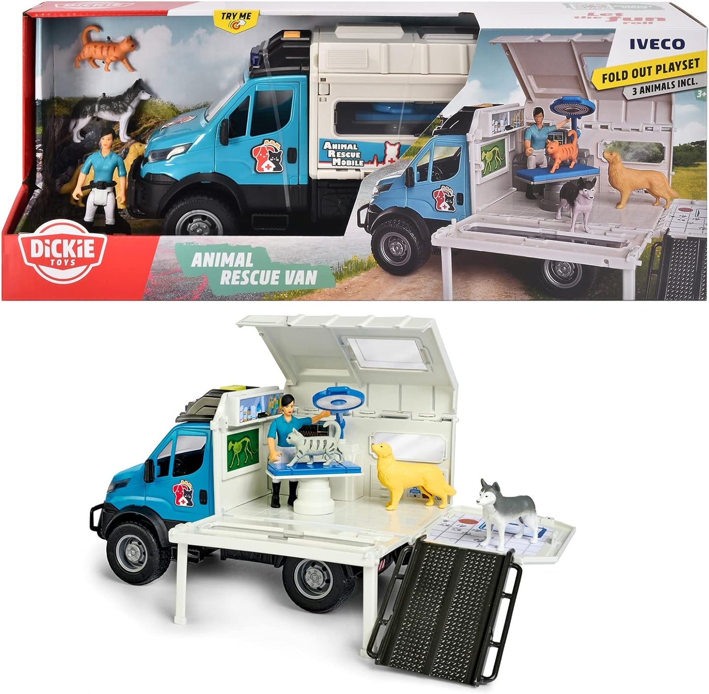 Dickie toys dickie playlife ratownictwo dla zwierząt