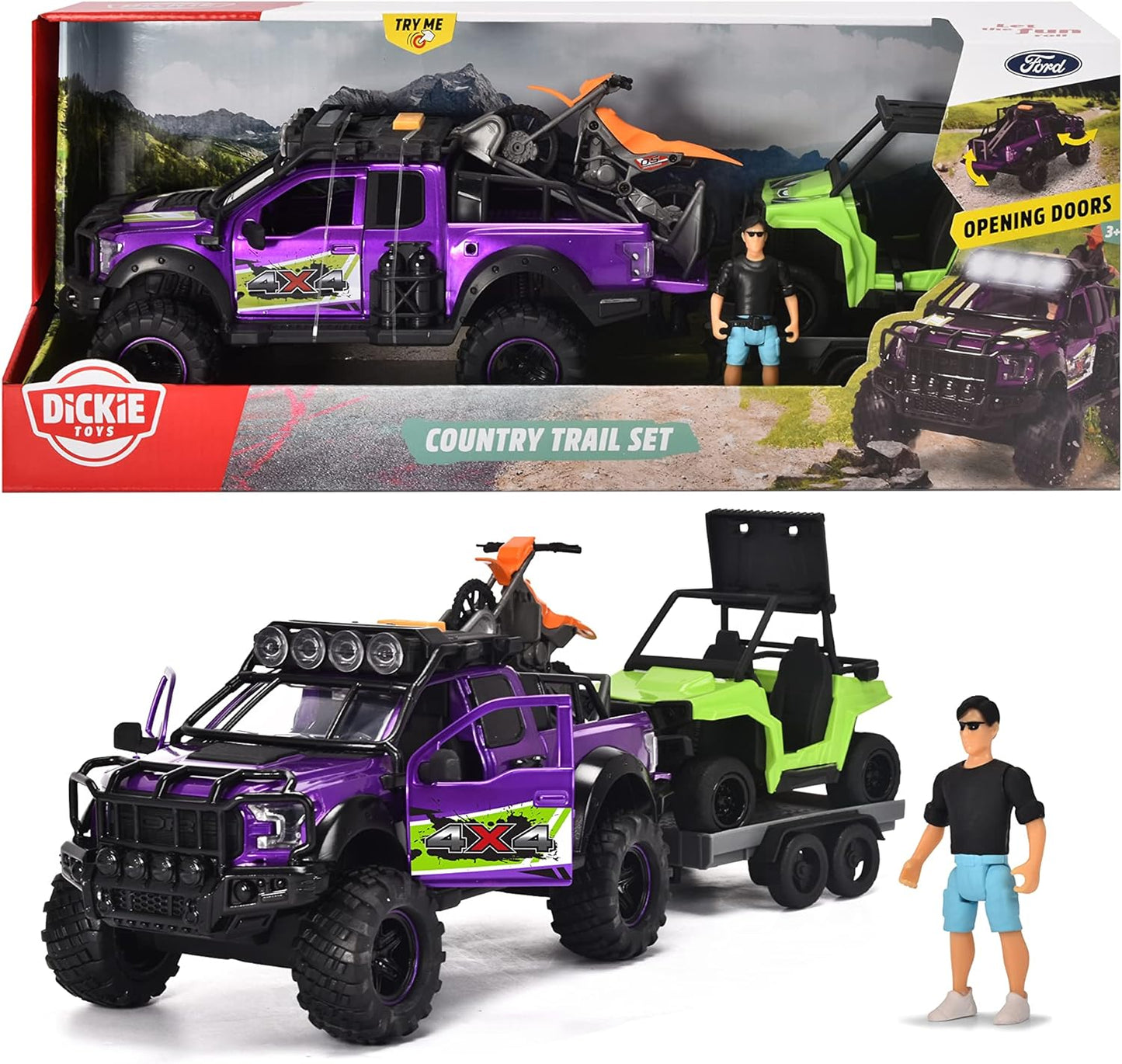 Dickie Playlife zestaw offroad 38cm 383-7019
