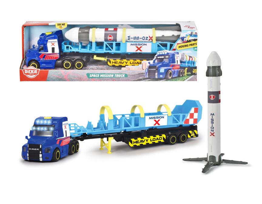 Dickie Space Mission truck św/dźw 374-7010
