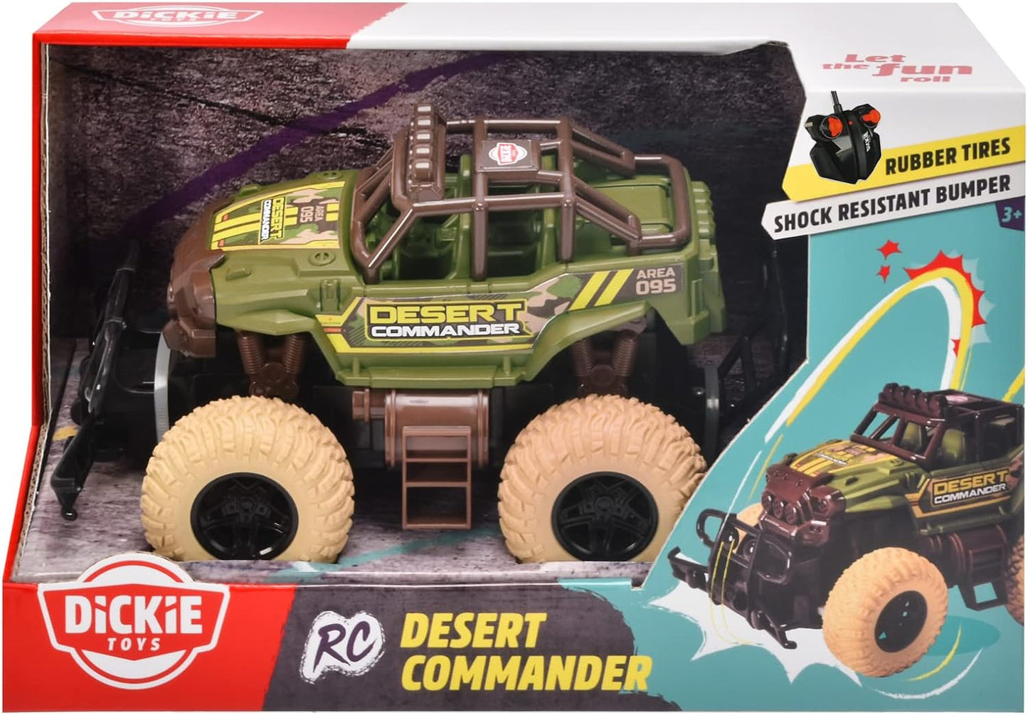 Dickie RC jeep Desert Commander 110-4004