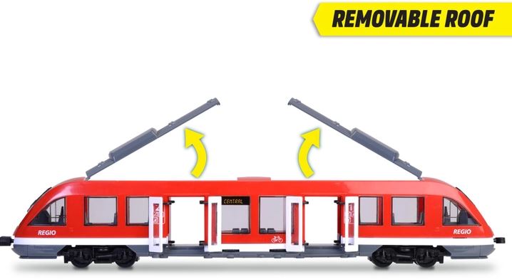 Dickie City pociąg miejski 45cm ONL 374-8002
