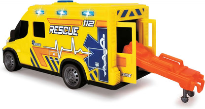 Dickie toys dickie iveco daily ambulans 18cm światło / dźwięk