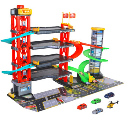 Dickie Parking garaż wielopoziomowy + 5 autek  333-9000