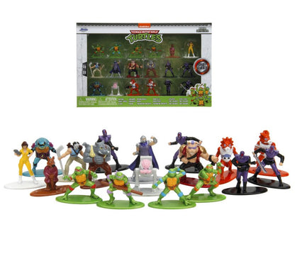 Jada turtles metalowe figurki 18-pak