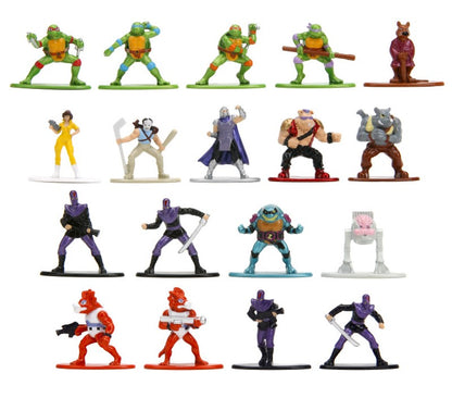Jada turtles metalowe figurki 18-pak