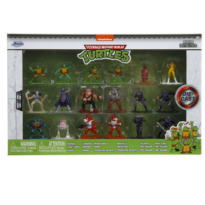 Jada turtles metalowe figurki 18-pak