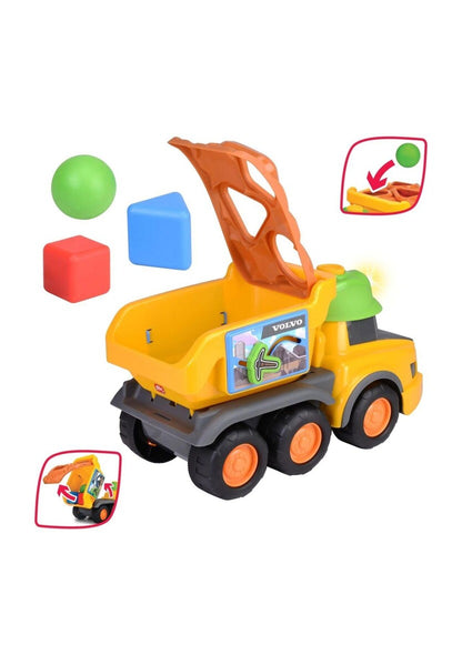 ABC wywrotka Harry 30cm z klockami 411-5008
