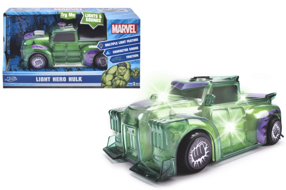 Marvel light hero hulk auto światło/dźwięk