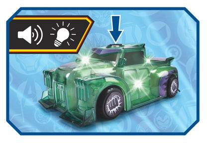 Marvel light hero hulk auto światło/dźwięk
