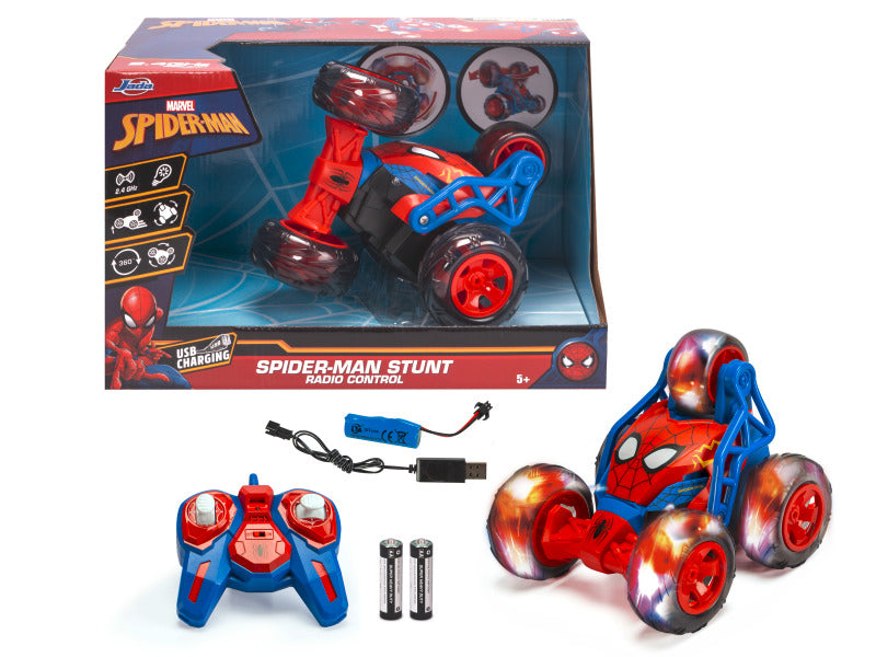 Jada toys zdalnie sterowany pojazd kaskaderski spiderman