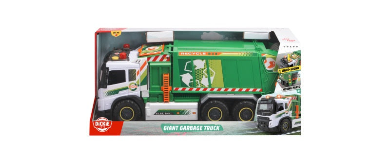 Dickie giant śmieciarka 55cm z funkcją światła i dźwięku
