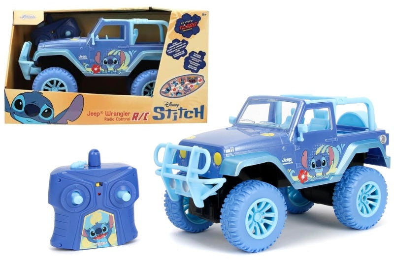 Zdalnie sterowany Stitch Jeep 1:16