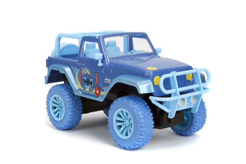 Zdalnie sterowany Stitch Jeep 1:16