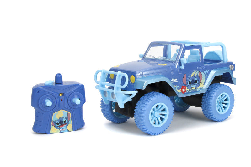 Zdalnie sterowany Stitch Jeep 1:16