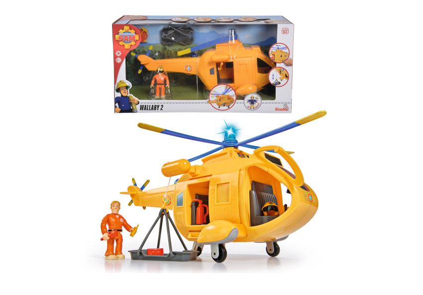 Strażak Sam helikopter Wallaby+fig 925-1002