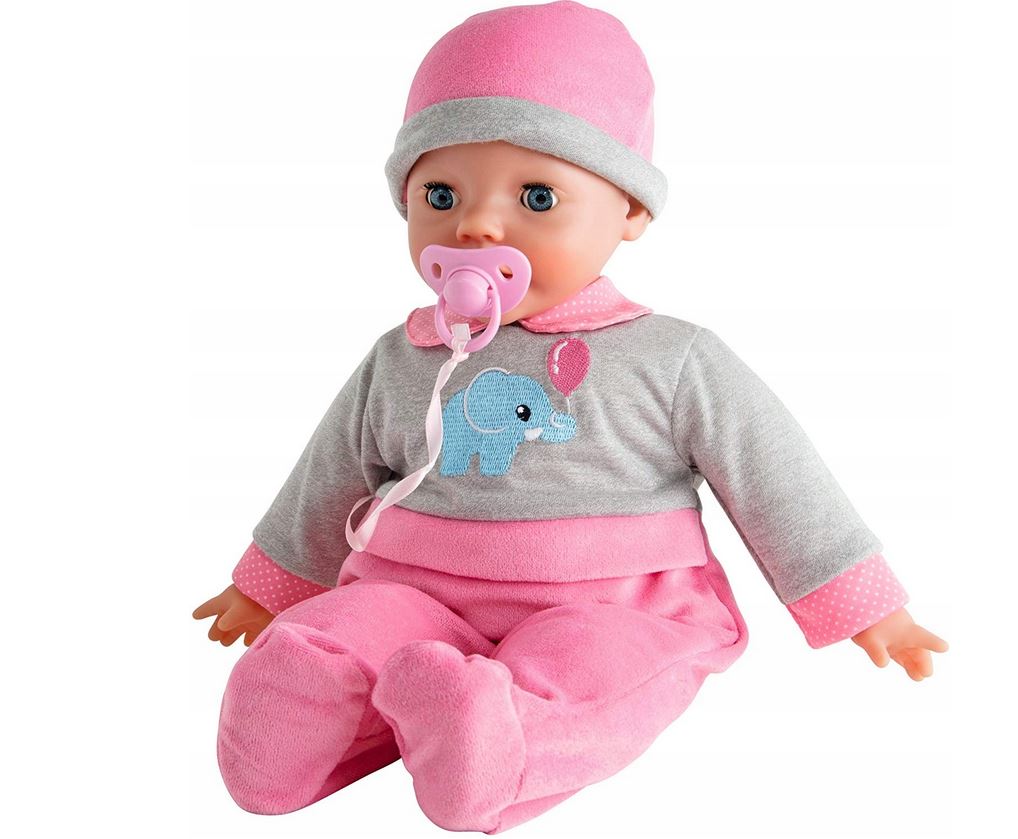 Laura ze smoczkiem gaworząca 40 cm 514-0066
