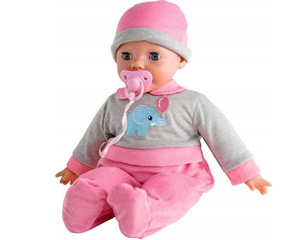 Laura ze smoczkiem gaworząca 40 cm 514-0066