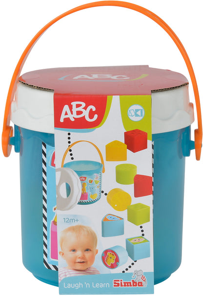 ABC wiaderko sorter z klockami 401-0075