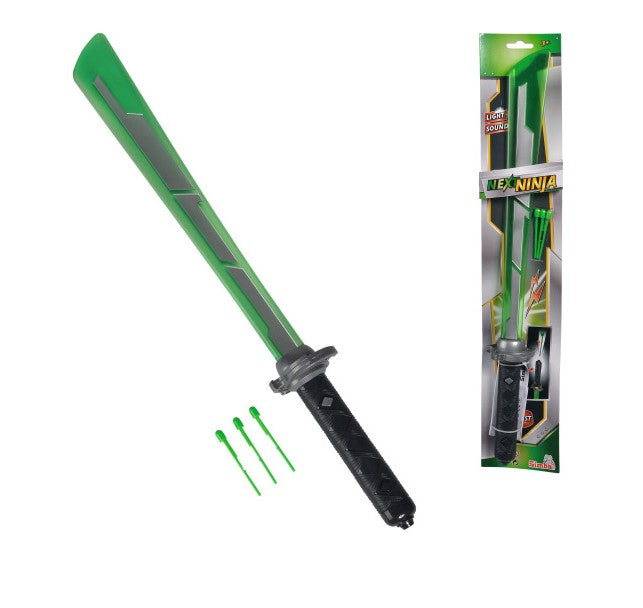 Next Ninja miecz n/b 60cm + strzałki 804-2237