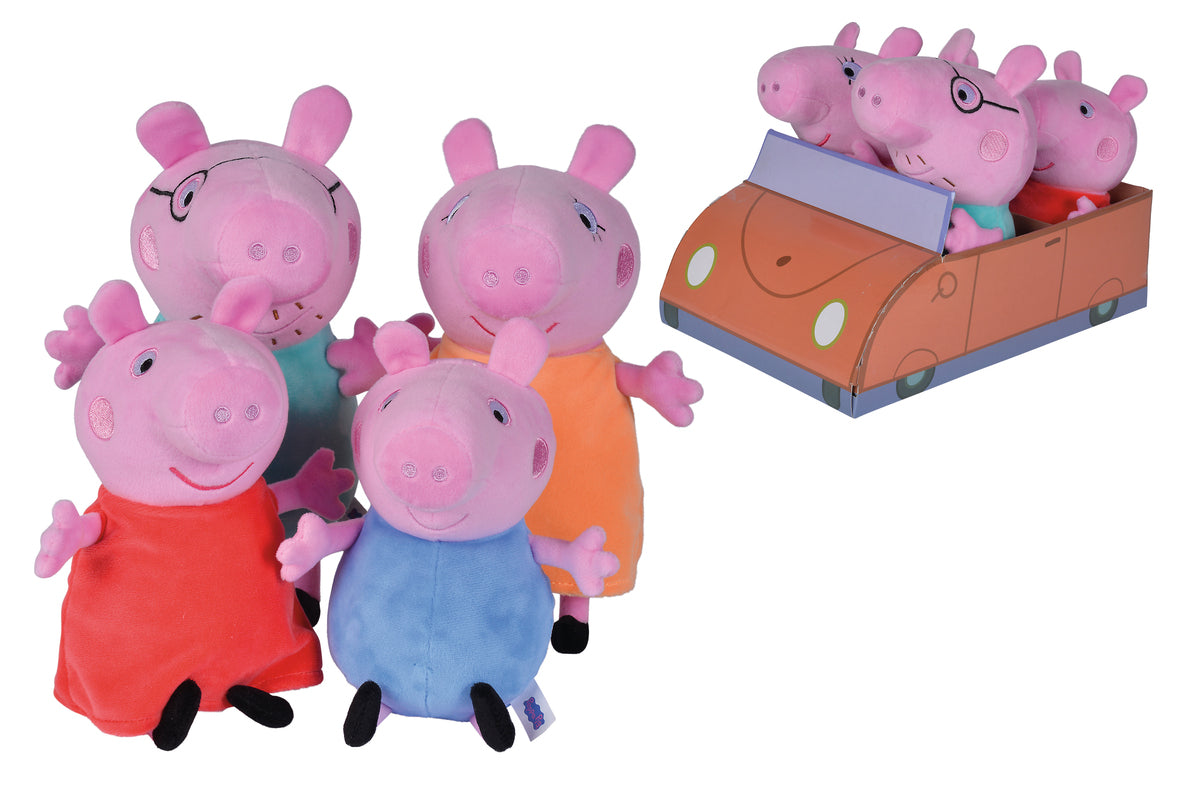 PEPPA Świnka z rodzinką w aucie 926-1006