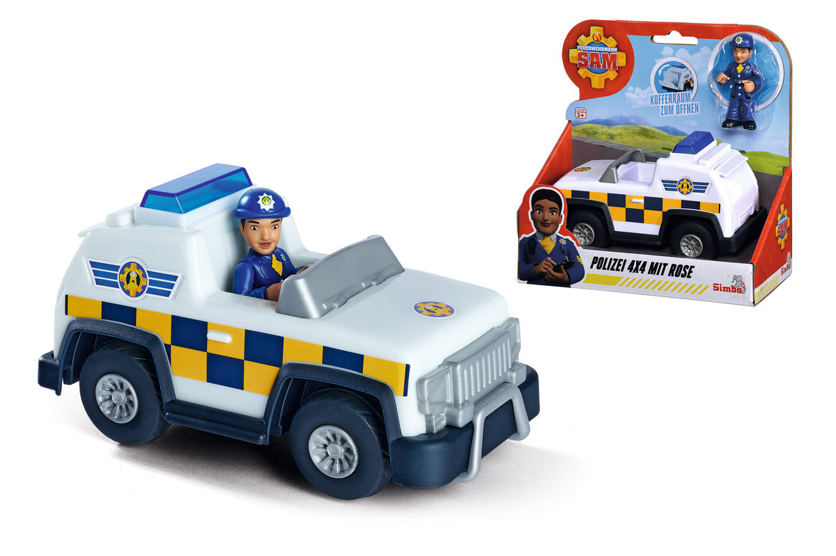 Strażak Sam Jeep policyjny 4X4 mini 925-2508