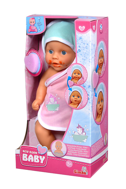 New Born brudny bobas30cm do kąpieli 503-0006